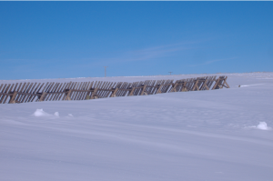 Buck and Rail Snow Fence Buck and Rail Snow Fence